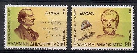 Znaczek Grecja 1994 Mi 1848-1849A Czyste **