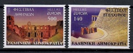 Znaczek Grecja 1998 Mi 1978-1979C Czyste **