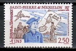 Znaczek Saint Pierre i Miquelon 1992 Mi 646 Czyste **