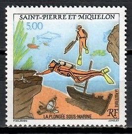 Znaczek Saint Pierre i Miquelon 1993 Mi 650 Czyste **
