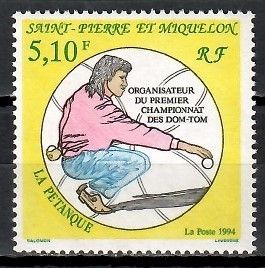 Znaczek Saint Pierre i Miquelon 1994 Mi 671 Czyste **