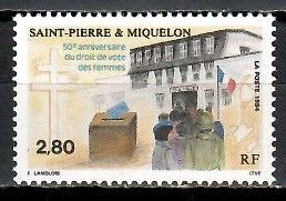 Znaczek Saint Pierre i Miquelon 1994 Mi 675 Czyste **