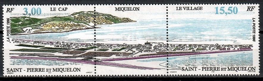 Znaczek Saint Pierre i Miquelon 1996 Mi 716-717 Czyste **