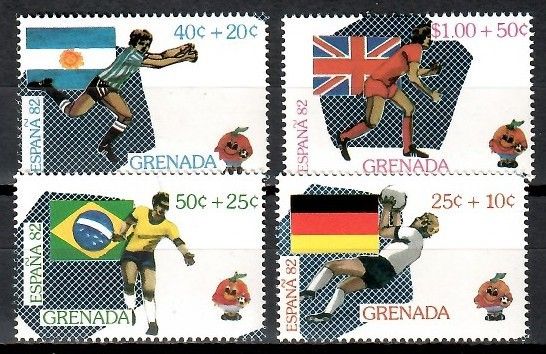 Znaczek Grenada 1981 Mi 1124-1127 Czyste **