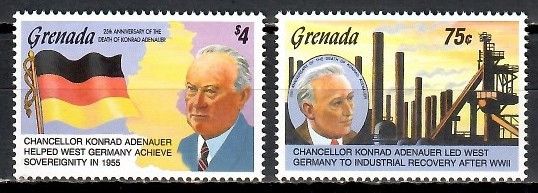 Znaczek Grenada 1992 Mi 2509-2510 Czyste **