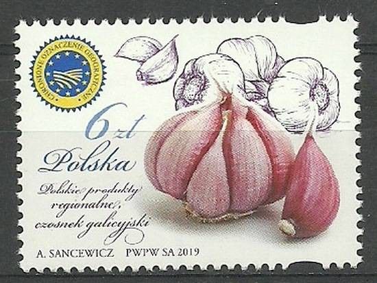 Znaczek Polska 2019 Mi 5136 Fi 4986 Czyste **