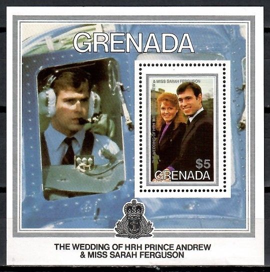Znaczek Grenada 1986 Mi bl160 Czyste **