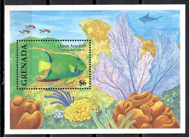 Znaczek Grenada 1994 Mi bl 375 Czyste **