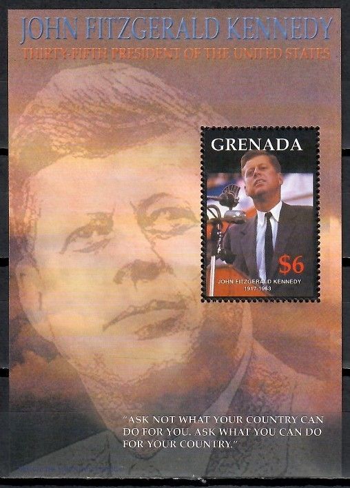 Znaczek Grenada 2002 Mi bl 697 Czyste **