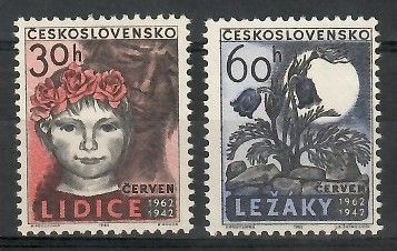 Znaczek Czechosłowacja 1962 Mi 1346-1347 Czyste **