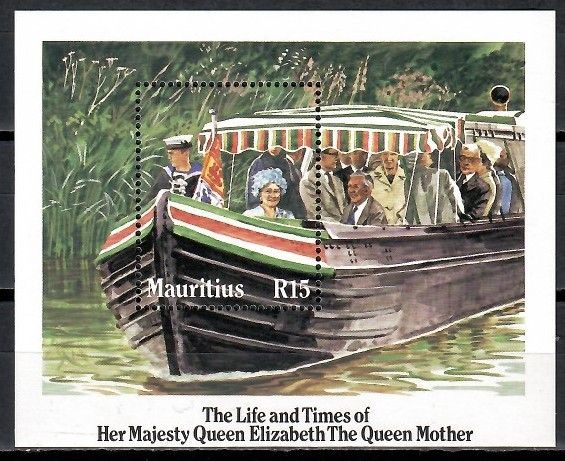 Znaczek Mauritius 1985 Mi bl 14 Czyste **
