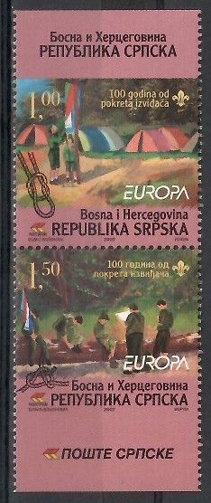 Republika Serbska 2007 Mi 386-387Do,Du Czyste **