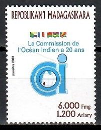 Znaczek Madagaskar 2003 Mi 2611 Czyste **