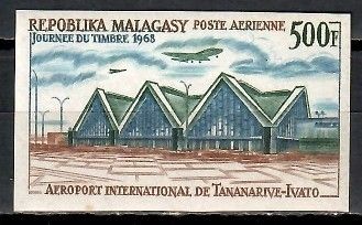 Znaczek Madagaskar 1968 Mi 580B Czyste **