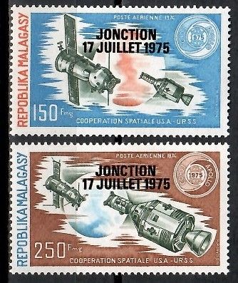 Znaczek Madagaskar 1975 Mi 753-754 Czyste **