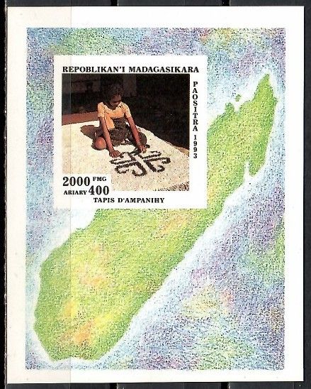 Znaczek Madagaskar 1994 Mi bl 255 Czyste **