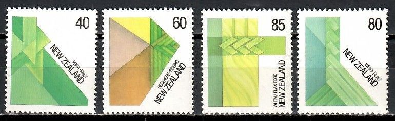 Znaczek Nowa Zelandia 1987 Mi 1006-1009 Czyste **