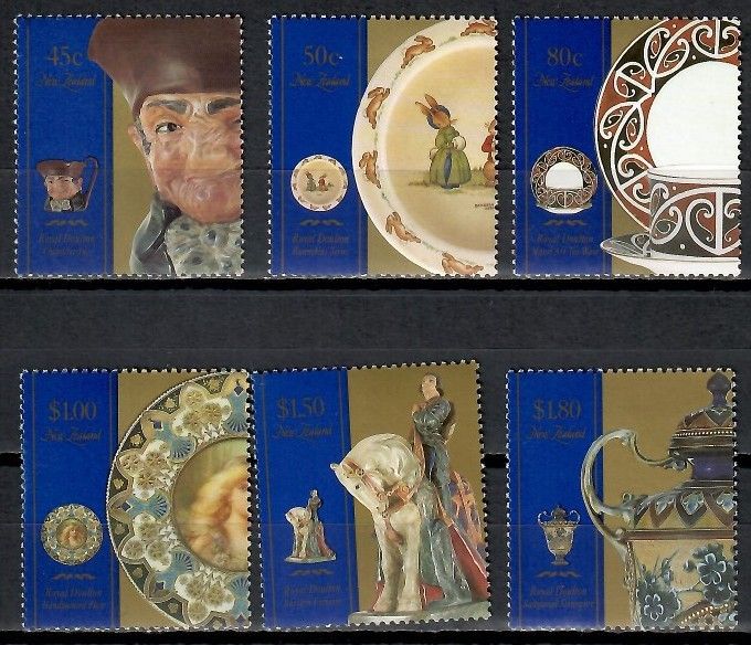 Znaczek Nowa Zelandia 1993 Mi 1267-1272 Czyste **