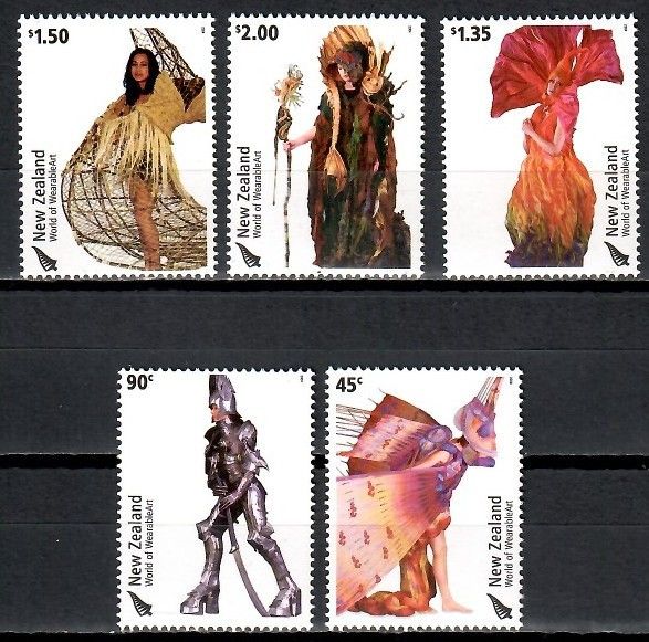 Znaczek Nowa Zelandia 2004 Mi 2177-2181 Czyste **