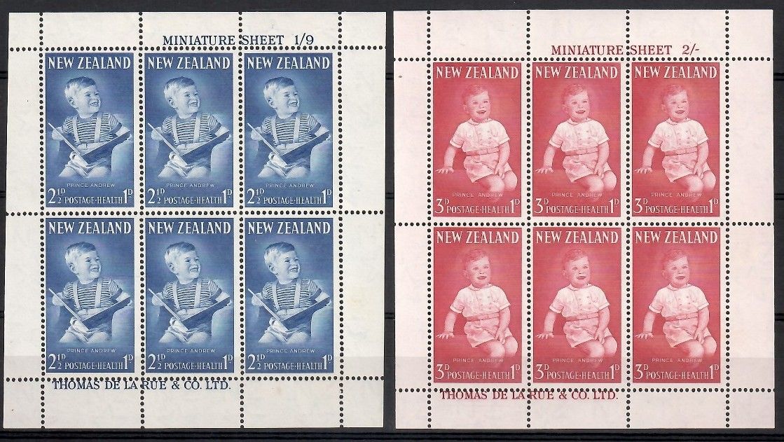 Znaczek Nowa Zelandia 1963 Mi ark 425-426 Czyste **
