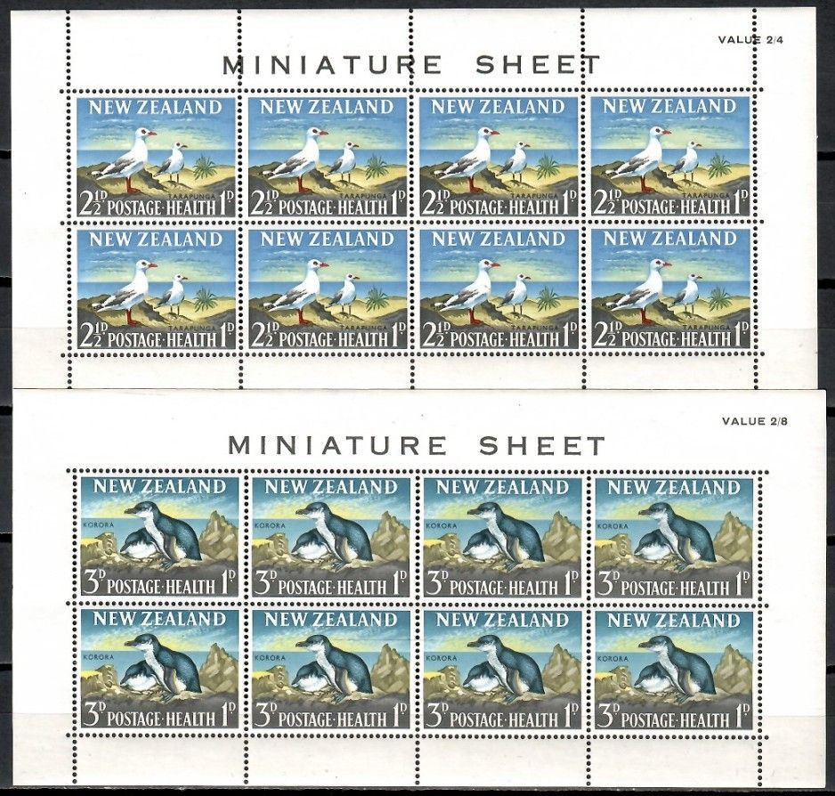 Znaczek Nowa Zelandia 1964 Mi ark 433-434 Czyste **