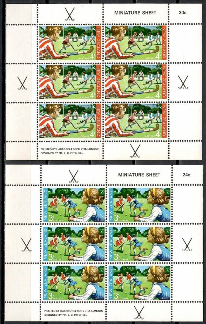 Znaczek Nowa Zelandia 1971 Mi ark 562-563 Czyste **