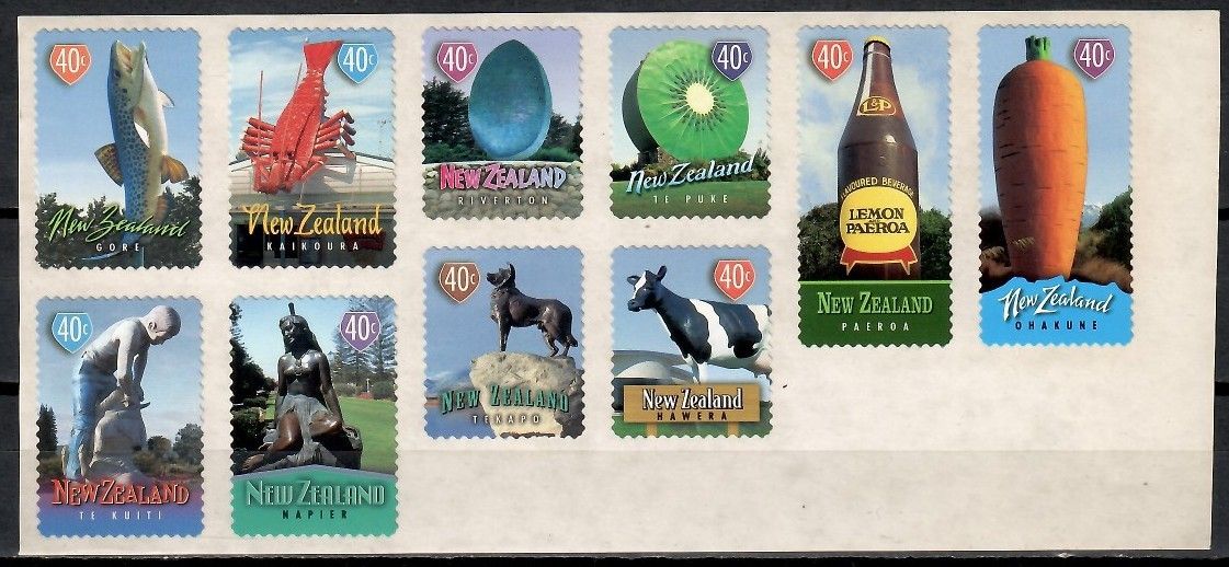 Znaczek Nowa Zelandia 1998 Mi 1719-1728 Czyste **