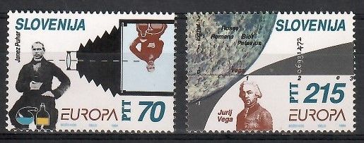 Znaczek Słowenia 1994 Mi 80-81 Czyste **