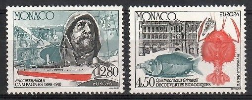 Znaczek Monako 1994 Mi 2178-2179 Czyste **