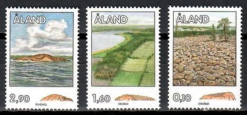 Znaczek Wyspy Alandzkie 1994 Mi 79-81 Czyste **