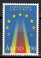 Znaczek Wyspy Alandzkie 1995 Mi 99 Czyste **