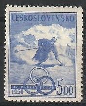 Znaczek Czechosłowacja 1950 Mi 607 Czyste **