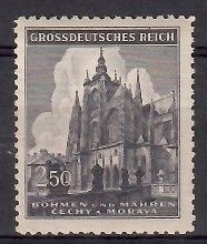 Znaczek Czechy i Morawy 1939 Mi 32 Czyste **