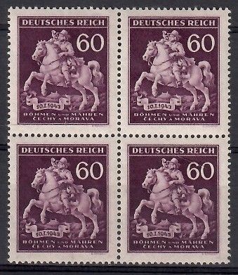 Znaczek Czechy i Morawy 1943 Mi 113 Czyste **