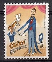 Znaczek Czechy 2001 Mi 279 Czyste **