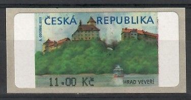 Znaczek Czechy 2000 Mi aut 1 Czyste **