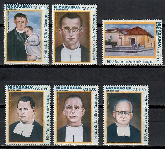 Znaczek Nikaragua 2003 Mi 4345-4350 Czyste **