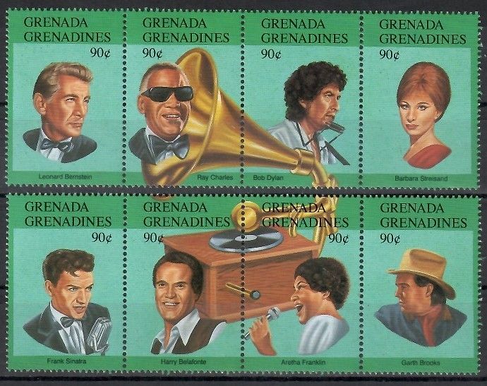 Znaczek Grenada i Grenadyny 1992 Mi 1611-1618 Czyste **