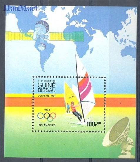 Znaczek Gwinea Bissau 1984 Mi bl 260 Czyste **