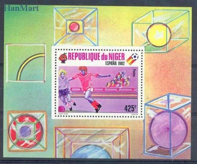 Znaczek Niger 1980 Mi bl 31 Czyste **