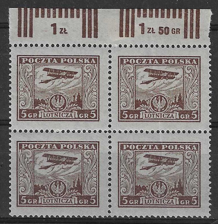Znaczek Polska 1925 Mi 227 Fi 219 Czyste **