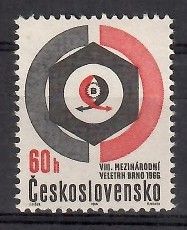 Znaczek Czechosłowacja 1966 Mi 1644 Czyste **