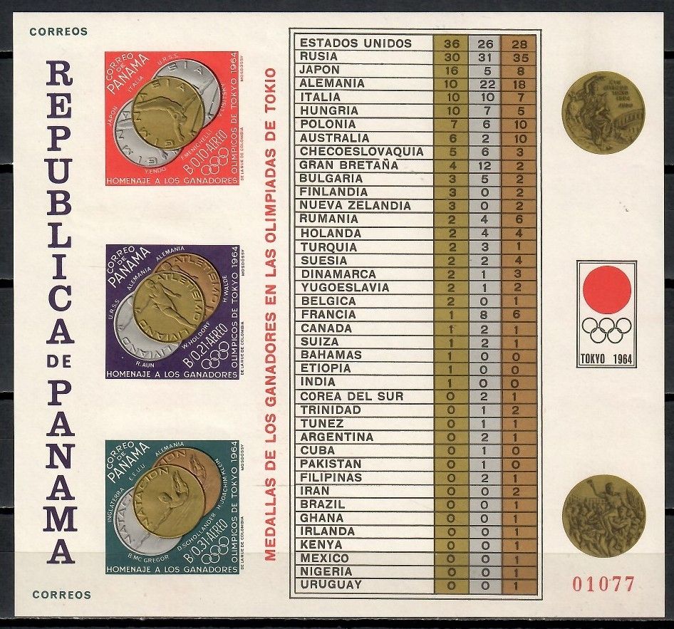 Znaczek Panama 1965 Czyste **