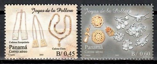 Znaczek Panama 2003 Mi 1907-1908 Czyste **