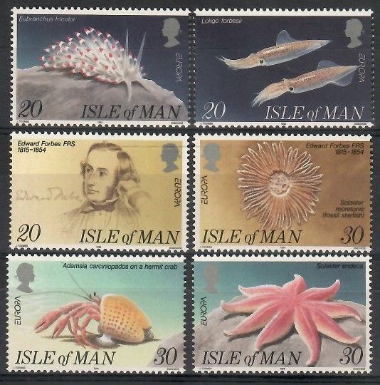 Znaczek Wyspa Man 1994 Mi 587-592 Czyste **