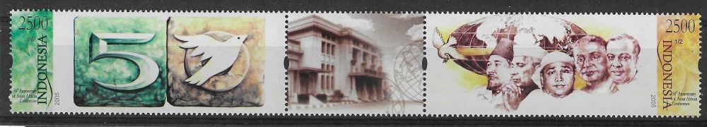 Znaczek Indonezja 2005 Mi 2407-2408a Czyste **
