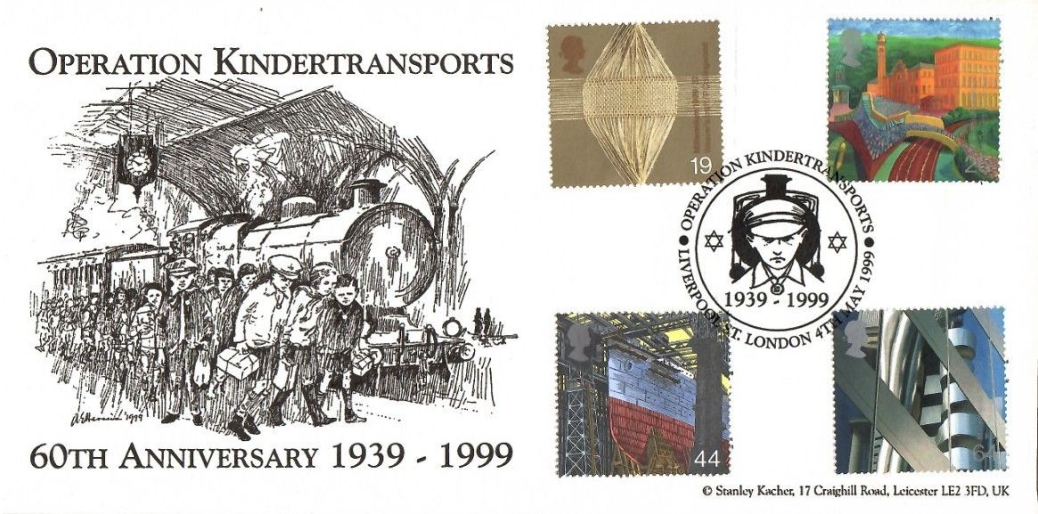 Znaczek Wielka Brytania 1999 Mi 1805-1808 FDC