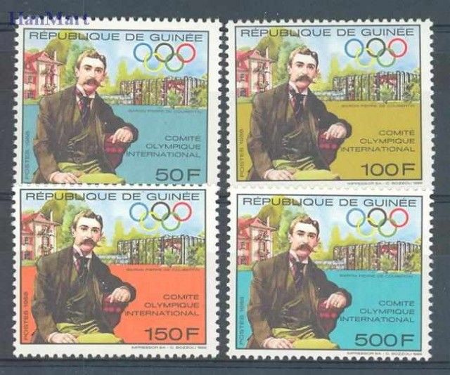 Znaczek Gwinea 1988 Mi 1232-1235 Czyste **
