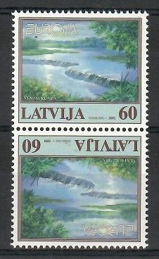 Znaczek Łotwa 2001 Mi 544 Czyste **