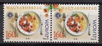 Znaczek Węgry 2005 Mi 5026-5027 Czyste **
